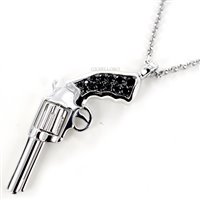 Collar Zancan Hombre in Plata Spinello EXC451 - EXC451